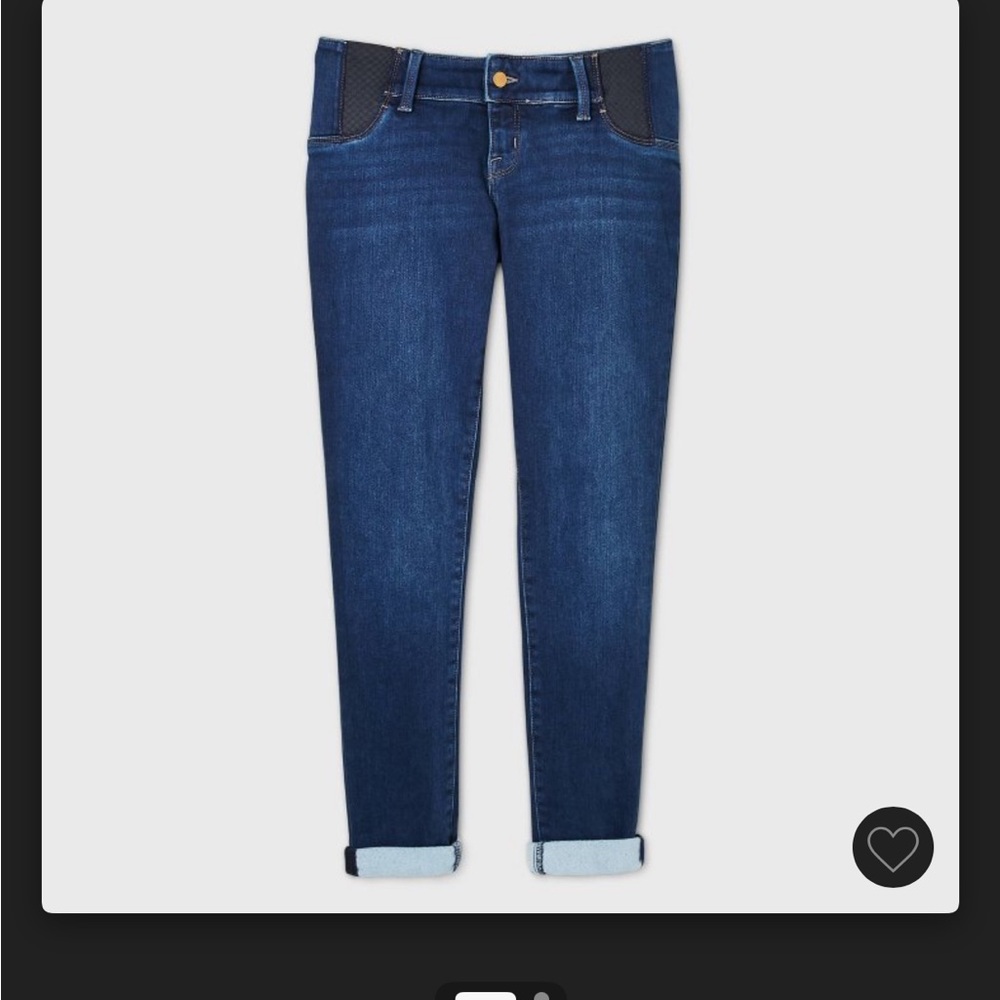Isabel Maternity Side Panel Skinny Jean NWT
